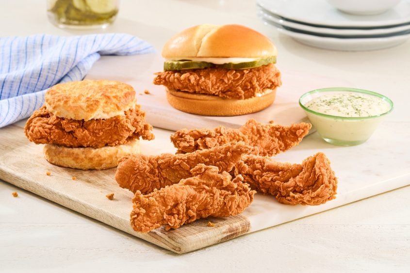 Bojangles chicken and sides (via Vital Vegas)